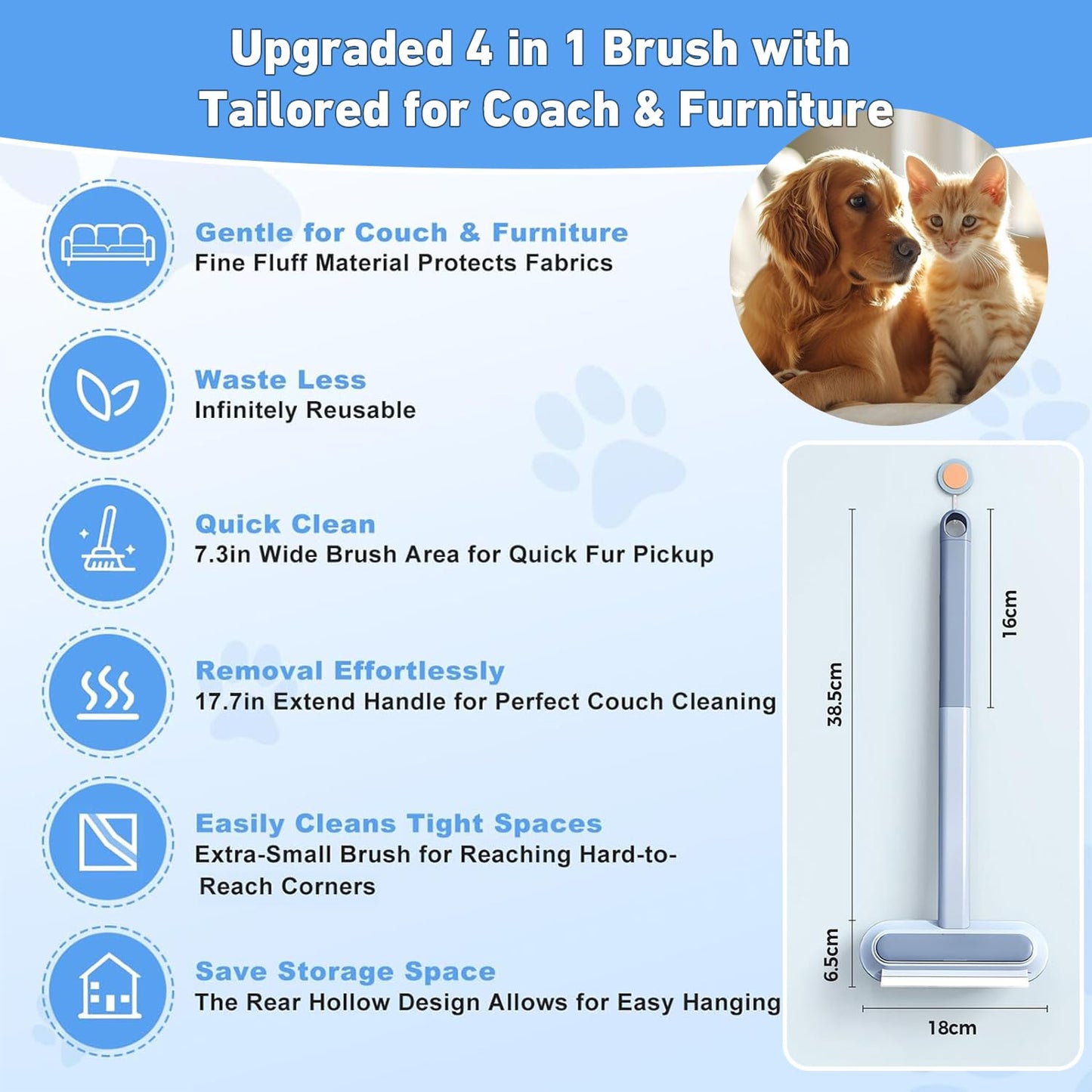Multifunctional Pet Hair Remover