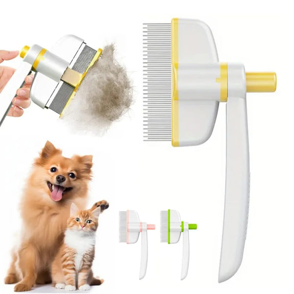Rotating Pet Hair Brush Comb