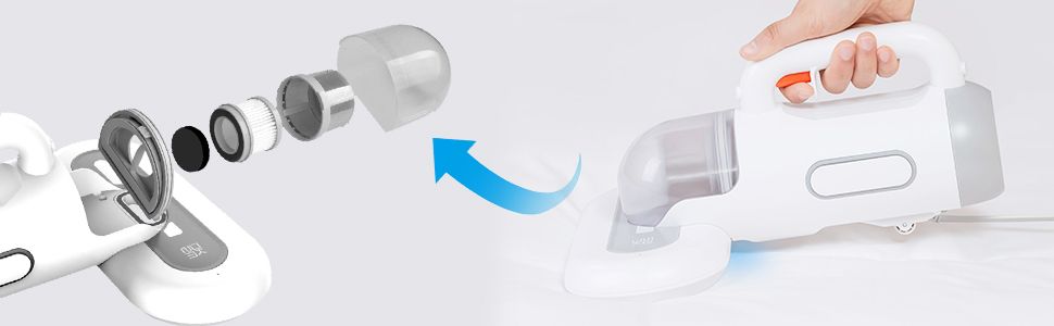 Portable Bed Vacuum Cleaner